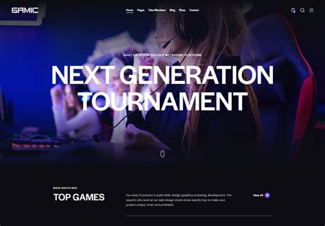 Esports WordPress Themes .